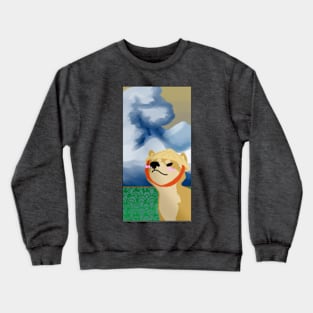 Shiba Great Waves Crewneck Sweatshirt